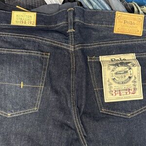 Polo by Ralph Lauren Men's Straight Jeans - Deep Indigo